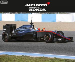 yapboz McLaren Honda 2015